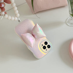 Holographic Bow iPhone Case