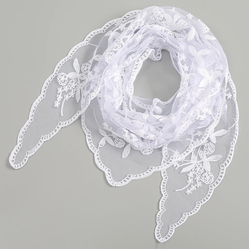 All Eyes On Her Lace Hair Scarf