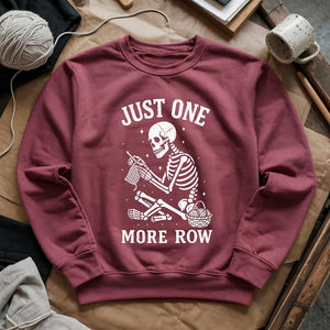 One More Row Skeleton Sweatshirt
