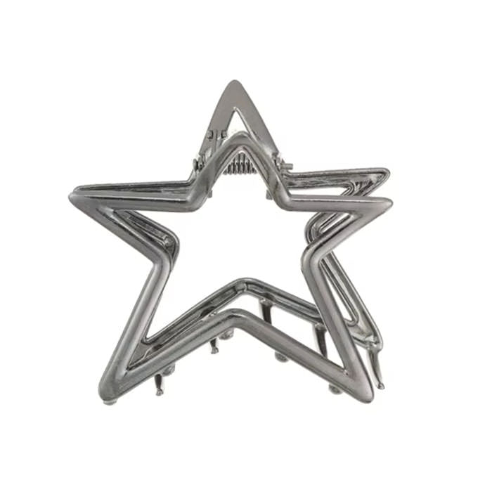 Metallic Star Hair Claw