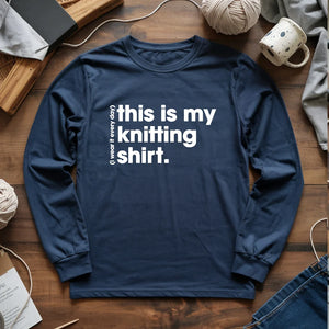 Everyday Knitting Long Sleeve T-shirt