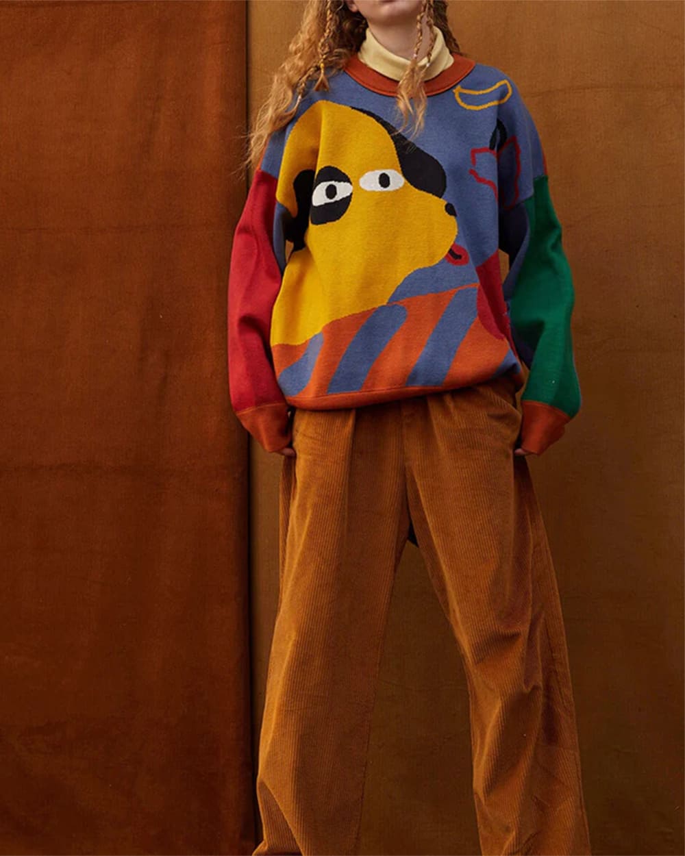 Oversized Hungry Dog Sweater