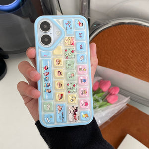 Pastel Keyboard Aesthetic iPhone Case