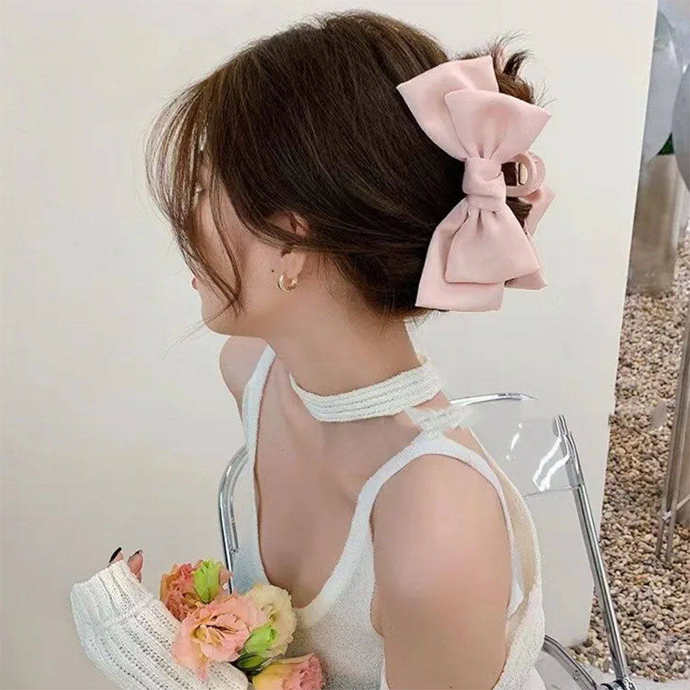 Pretty in Pastel Bow Hair Claw