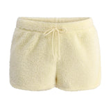 Pastel Fuzzy Mini Shorts