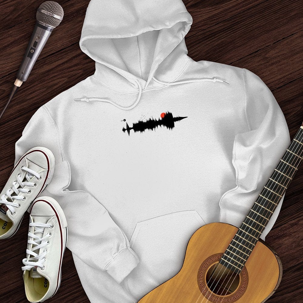 Beach Sound Waves Hoodie