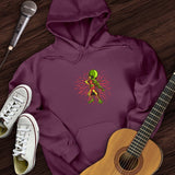 Alien Playing Violin Hoodie