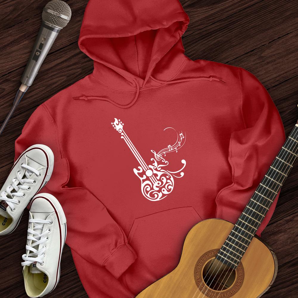 Floral Guitar Hoodie