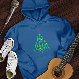 Guitar Christmas Tree Hoodie