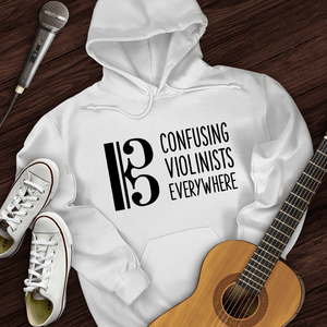 Confusing Violinists Hoodie