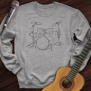 Drums Crewneck