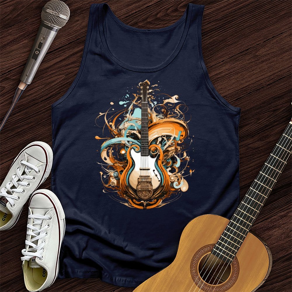 Guitar Steampunk Tank Top