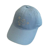 Rhinestone Bunny Y2K Cap