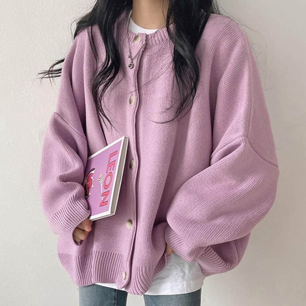Soft Girl Front Cardigan
