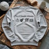 Simple Crocheter Sweatshirt
