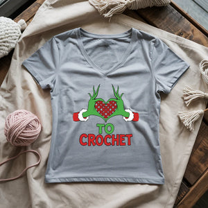Yarnville Heart Lady V-neck
