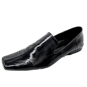Dancing Life Square Toe Flat Loafers