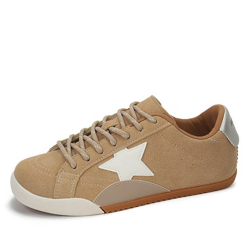 Star Patch Aesthetic Sneakers