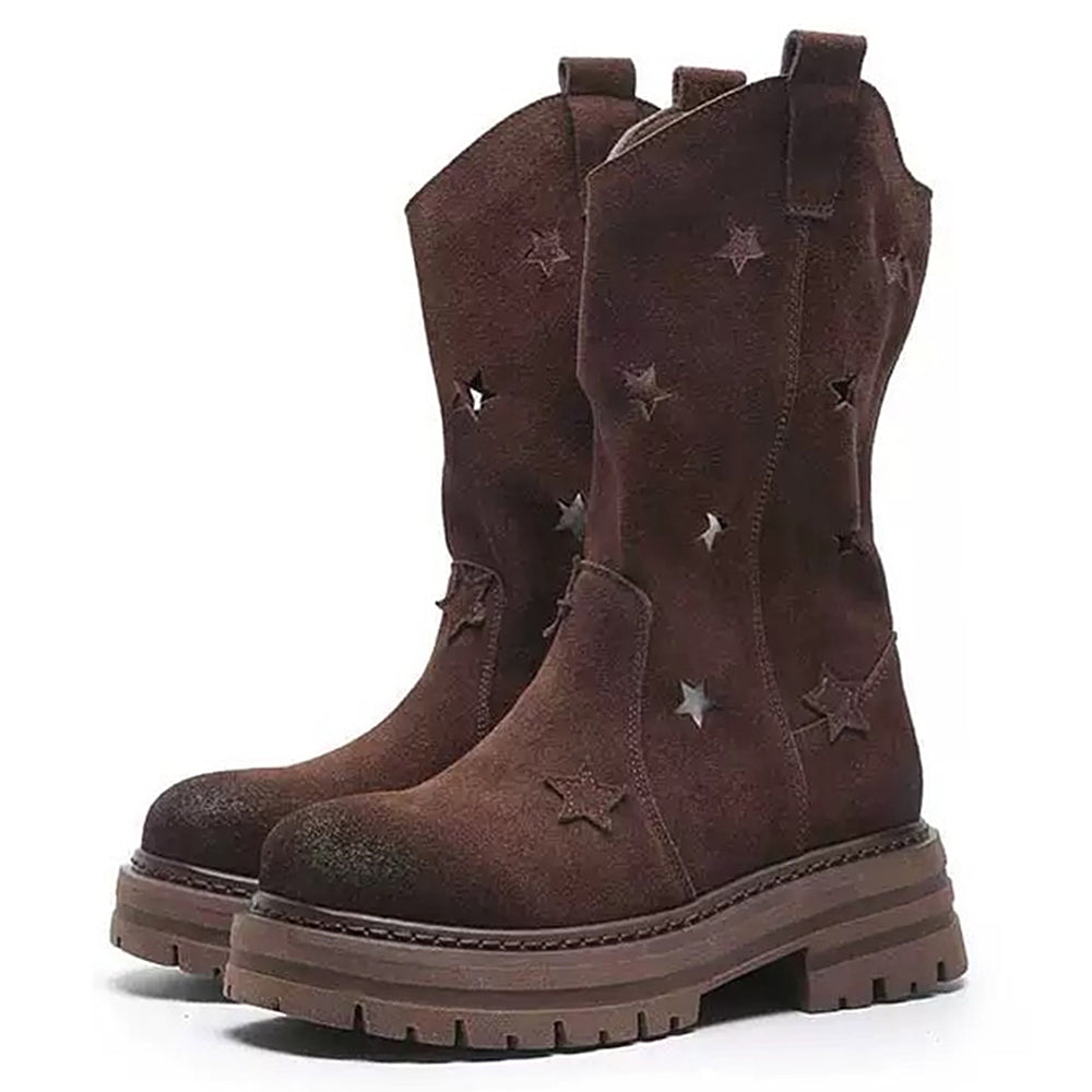 Star Cut-Out Boots