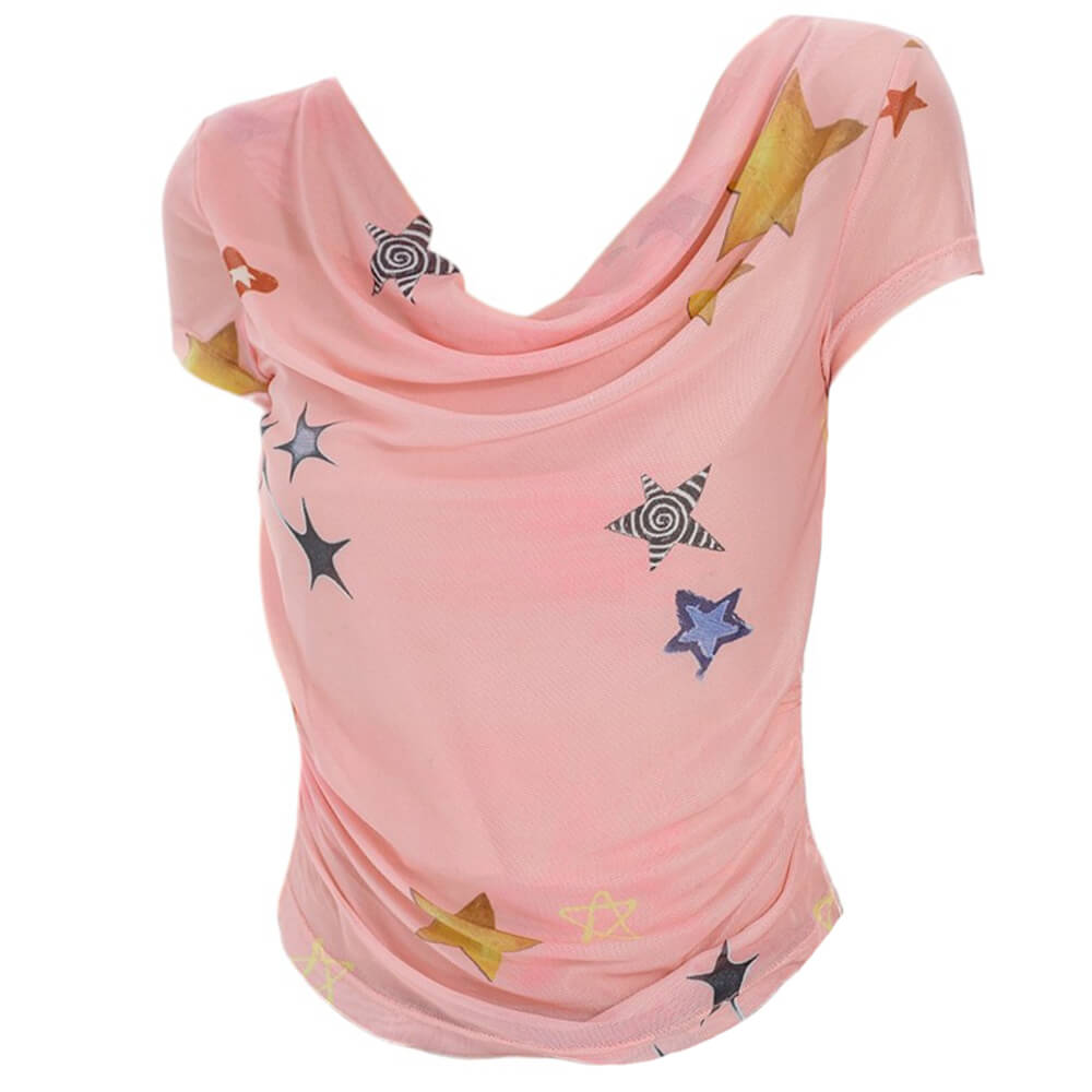 Star Child Swing Collar Top