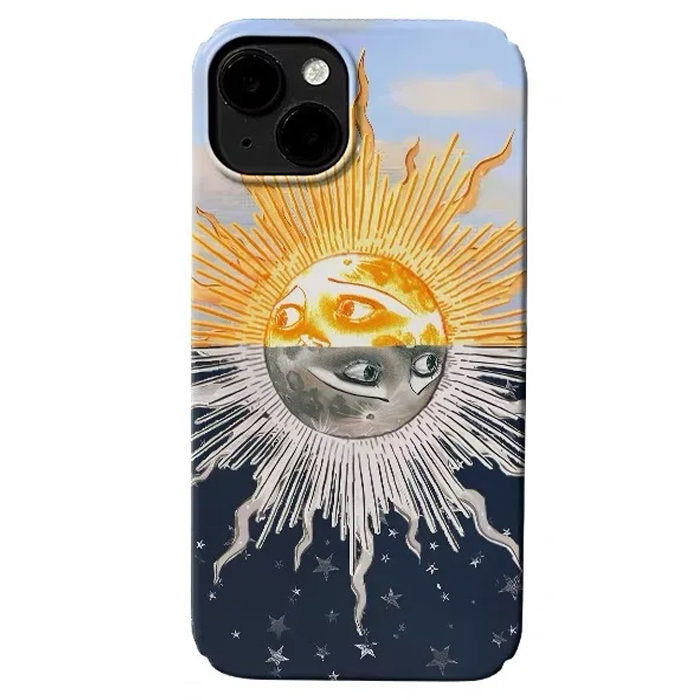 Sun & Moon Aesthetic iPhone Case