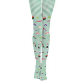 Sushi Print Tights