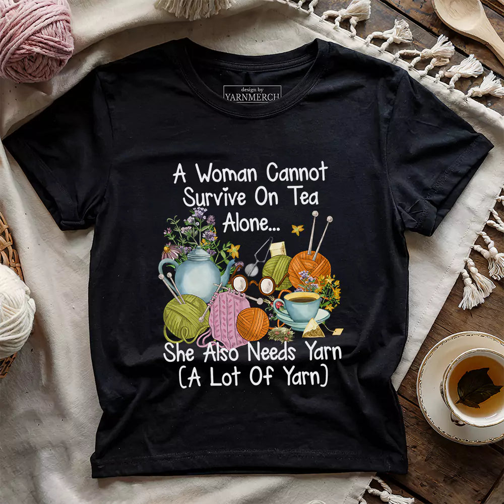 Tea & Yarn Lover T-shirt