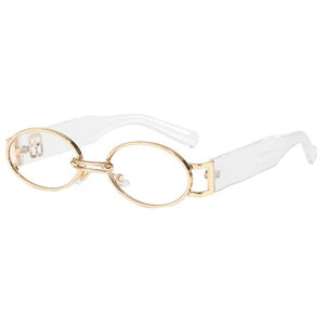 Vintage Style Oval Sunglasses