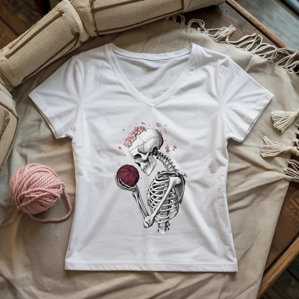 Eternal Stitch Lady V-neck