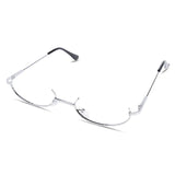 Y2K Half Frame Glasses